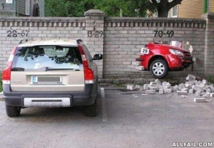 reverse parking